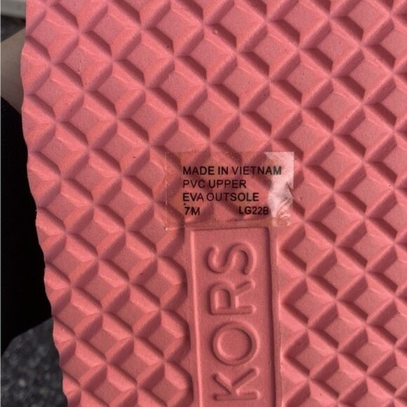 ACUBI MERMAIDCORE FAIRYCORE Michael Kors Women 's Sandals SZ 7 - Picture 3 of 3